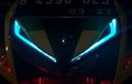 Yamaha Aerox Mirip Mobil Mewah, Warna Lampu DRL Bisa Diatur Remote