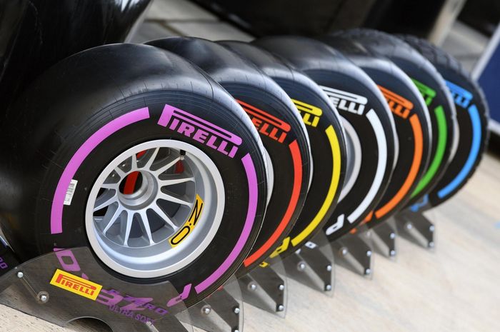 Tujuh varian ban Formula 1 2018