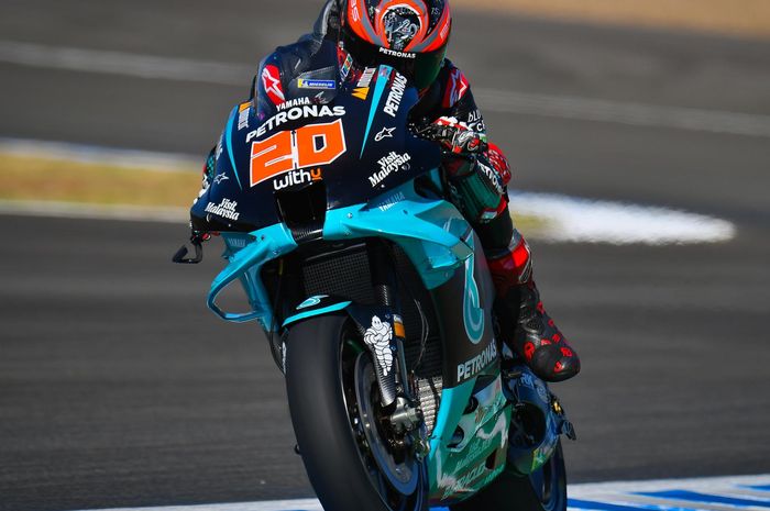 Ketahuan langgar aturan tes privat, Fabio Quartarari dapat penalti 20 menit di FP1 MotoGP Spanyol 2020