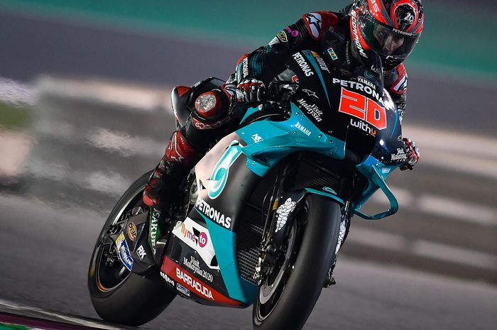 Fabio Quartararo tercepat di tes MotoGP Qatar hari kedua MotoGP 2020