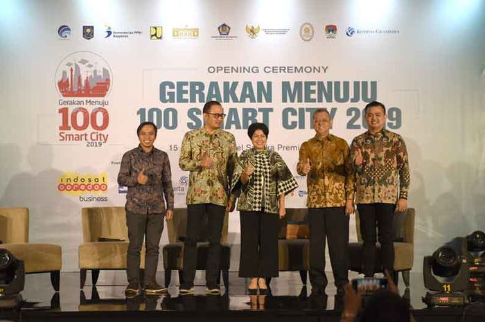 Gerakan menuju 100 smart city 2019