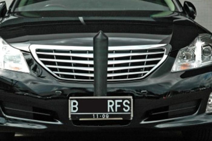 Pelat nomor RF ternyata bisa dimiliki  mobil pribadi