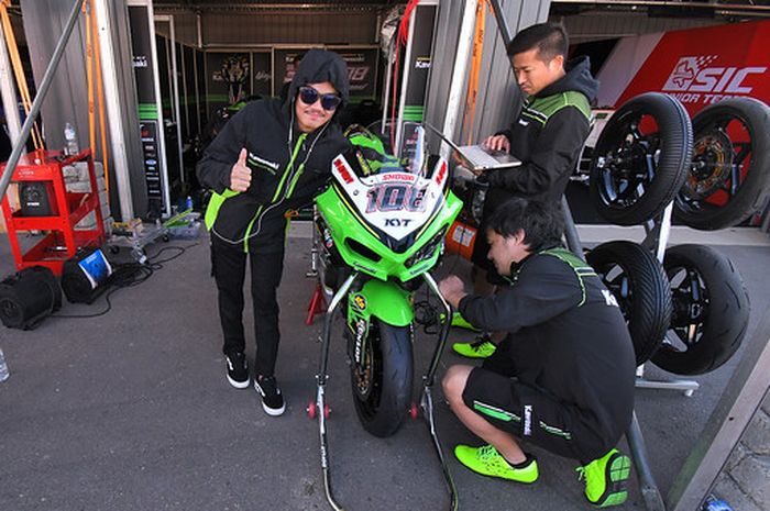 A.M Fadly melawan suhu dingin ARRC Australia 2019