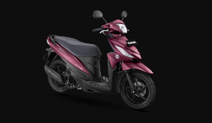 Suzuki Address FI Matt Bordeaux Red