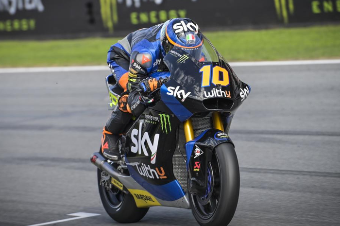 Luca Marini tercepat di warm up Moto2 Catalunya 2020