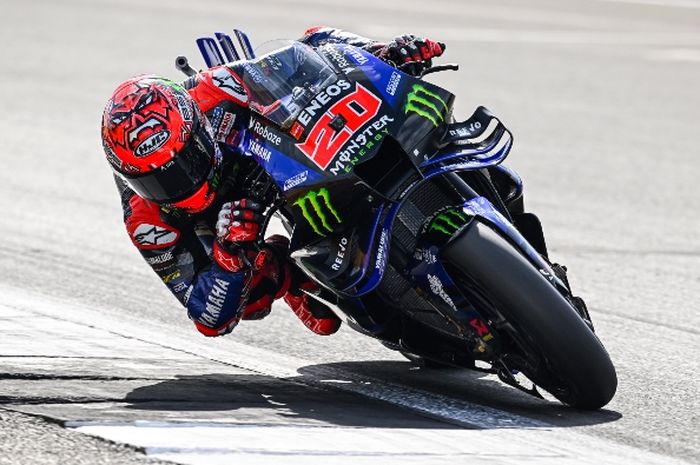Fabio Quartararo cetak pole position di kualifikasi MotoGP Inggris 2025