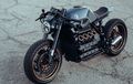 Cafe Racer Sangar Dari Basis BMW K100 RS, Kaki-kaki Full Rombakan