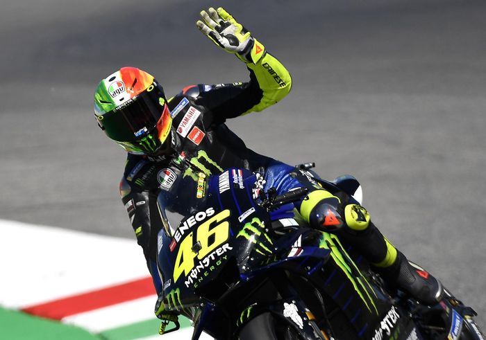 Pembalap Monster Energy Yamaha, Valentino Rossi, pesimis mampu meraih podium pada MotoGP Catalunya 2019
