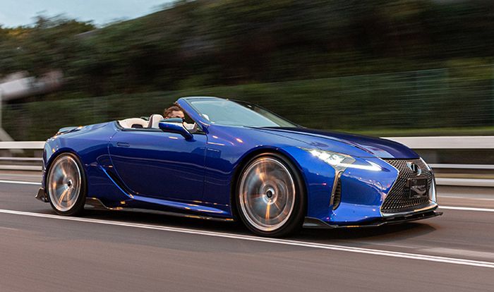Modifikasi Lexus LC 500 Convertible hasil garapan Artisan Spirits