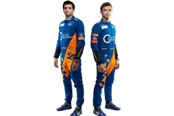 McLaren resmi pertahankan duet Carlos Sainz dan Lando Norris di F1 2020
