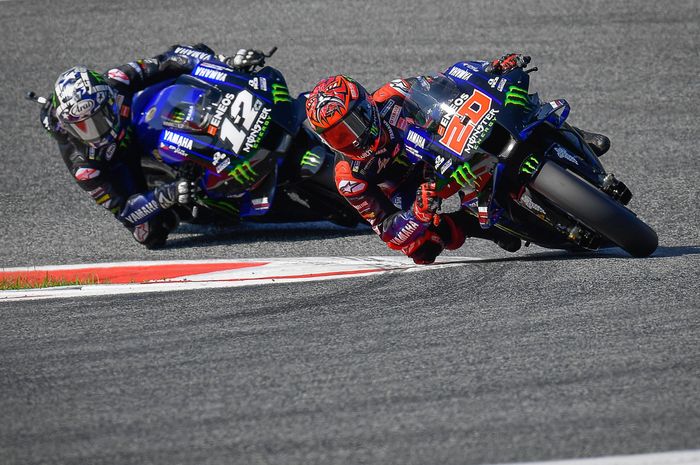 Fabio Quartararo komentar sinis soal konflik Yamaha dan Maverick Vinales
