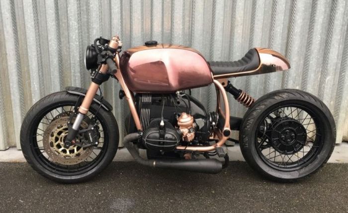BMW R100 custom cafe racer milik Vincent Degano