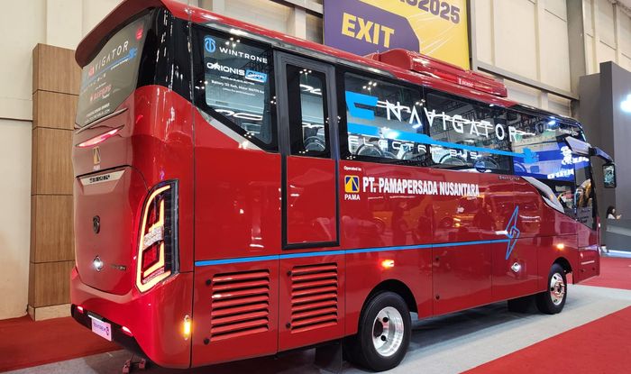 Bus listrik Wintrone Orionis 8NV.