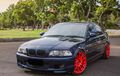 Modifikasi Tanah Bali, BMW Seri 3 E46 Pakai Pelek Ngejreng