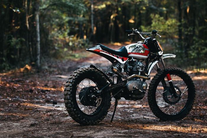 Ducati 250 Scrambler kustom dari Fuller Moto, dilansir oleh www.bikeexif.com