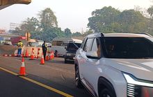 JTT Berlakukan Contraflow KM 23-28 Tol Japek Arah Cikampek