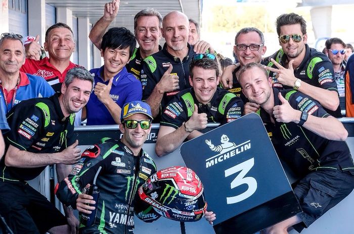 Hebat! Ketiga tercepat kualifikasi MotoGP Spanyol, Johann Zarco delapan kali berurutan start dari front row