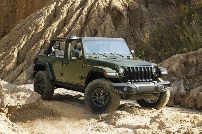 Paket upgrade Xtreme Recon Package untuk Jeep Wrangler Willys