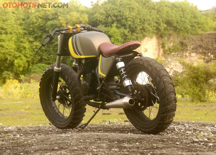 Modifikasi Honda Tiger tak biasa, ternyata untuk pajangan saja