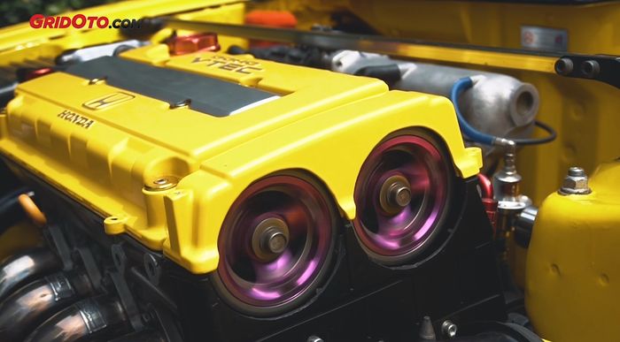 Rombak total mesin B18C Type R tapi enak buat harian