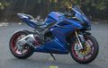Honda CBR250RR Moge Look, Pasang Swing Arm CBR1000RR dan Double Disc Brake