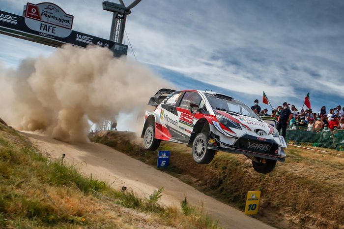 Toyota Yaris milik tim Toyota Gazoo Racing