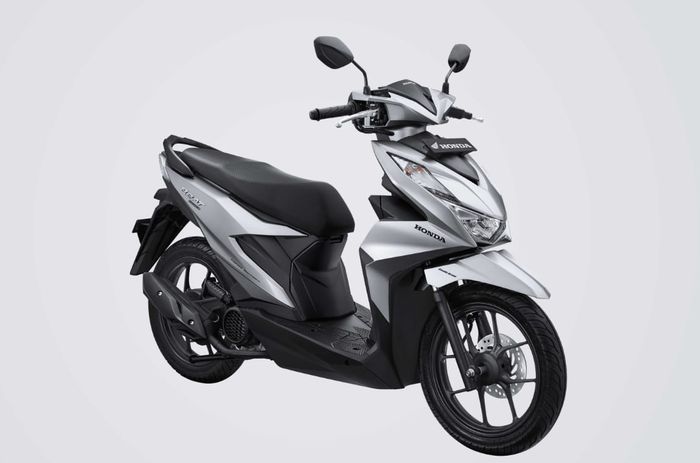 All New Honda BeAT CBS-ISS Deluxe Silver