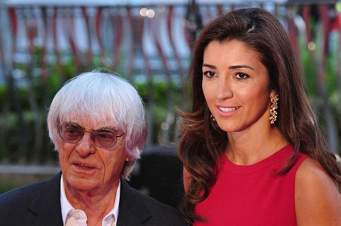 Bernie Ecclestone dan Fabiana Flosi