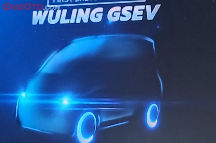Hadir di IIMS 2022, Wuling turut mengumumkan secara perdana kepada publik sketsa dari Wuling GSEV.