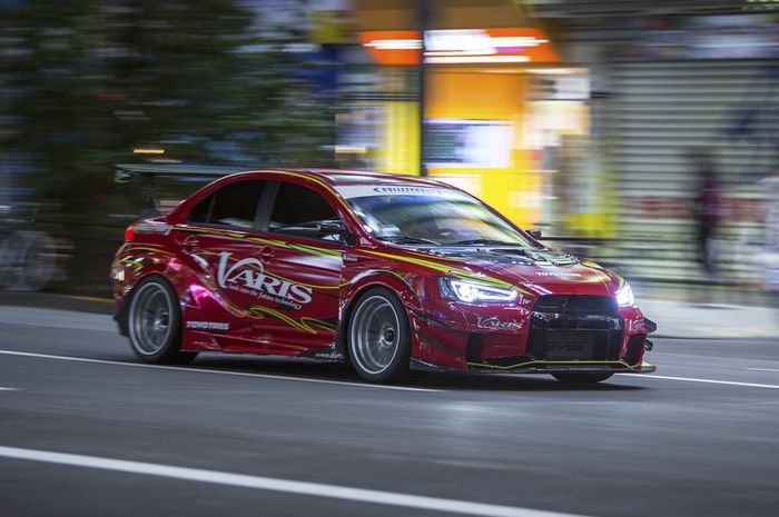 Modifikasi Mitsubishi Lancer Evo X juga punya performa mesin sangar