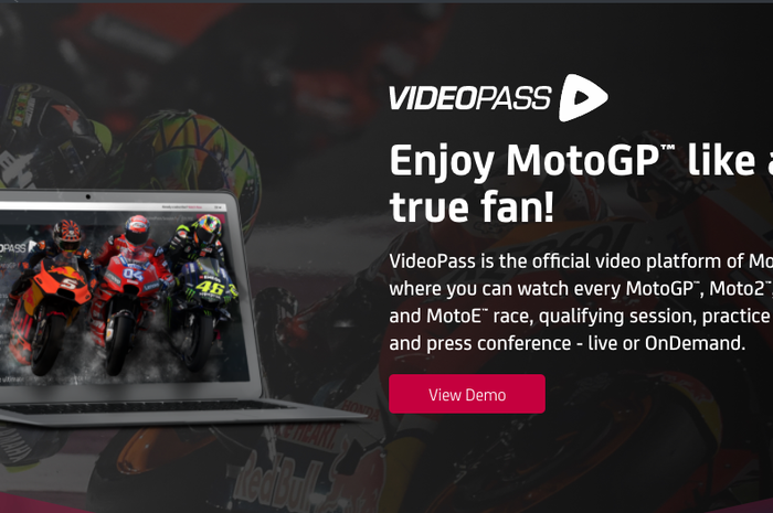 Videopass MotoGP kena diskon 85 persen, sekarang dibanderol Rp 300 ribuan, dapet apa aja dibanding nonton gratis di TV?