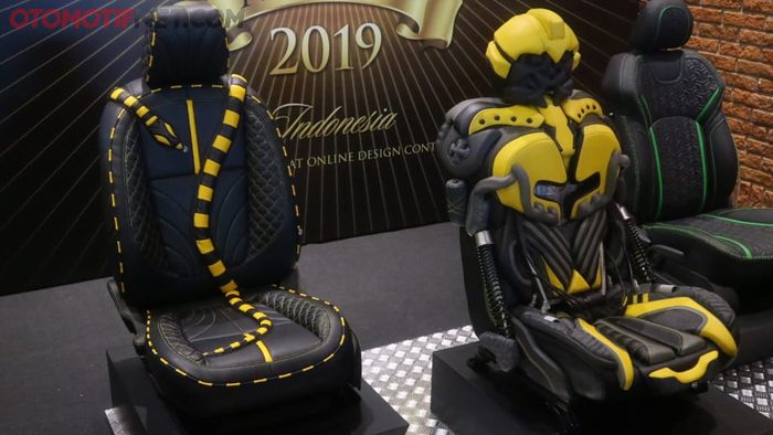 Jok Daihatsu Ayla Disulap Jadi Robot &lsquo;BumbleBee&rsquo;, Juara MBtech Driving With Style Awards 2019 