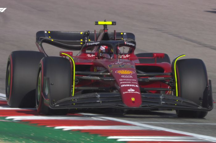 Carlos Sainz meraih pole position F1 Amerika 2022 pada kualifikasi di Circuit of the Americas (COTA), Austin, Texas, Sabtu (22/10)