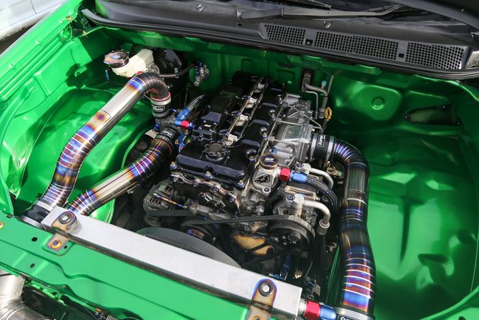 Mesin modifikasi Isuzu D-Max racing dioprek hingga tembus 380 dk