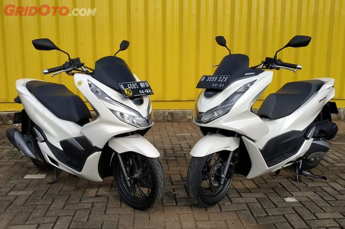 All New Honda PCX 160 Diadu dengan PCX 150