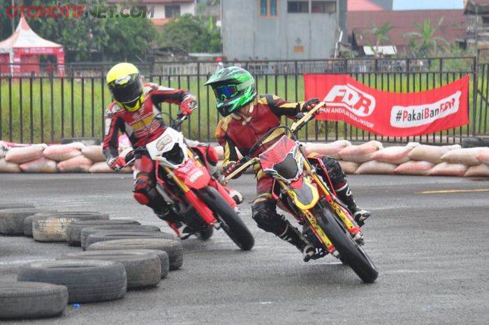 Kualifikasi Honda Dream Cup 2019 Samarinda dibatalkan karena hujan deras