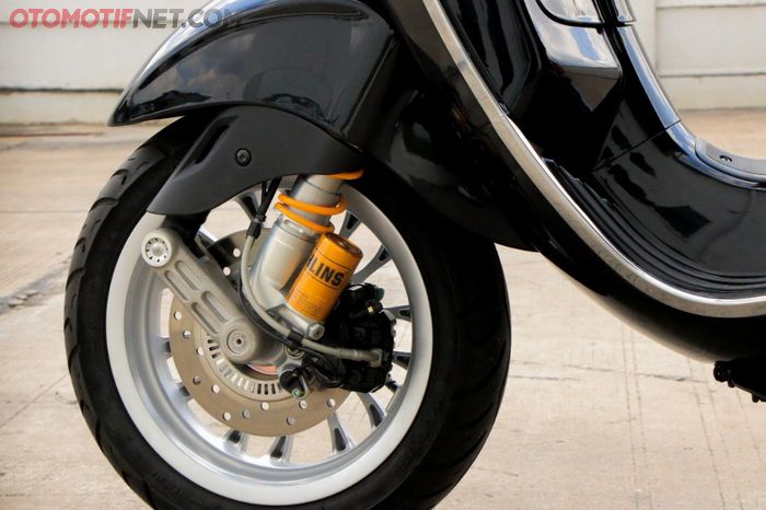 Suspensi Ohlins untuk Vespa