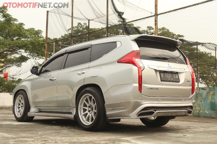 Body kit Ativus Mitsubishi Pajero Sport Dakar hasil cat sendiri