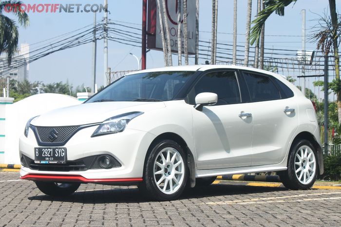 Modifikasi Suzuki Baleno Hatchback jadi rally look