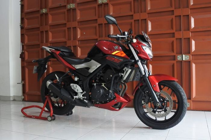 Yamaha MT-25 bekas lansiran 2016 di showroom KJV Motosport Bogor