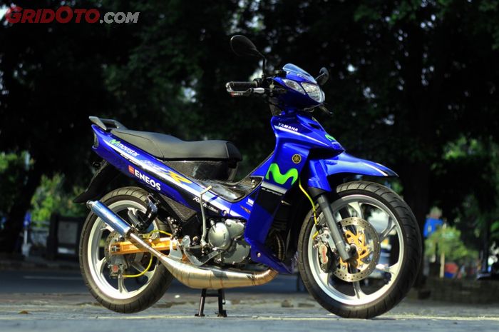 Modifikasi Yamaha 125Z yang menjadi motor impian dari Steven