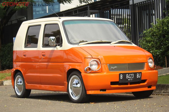 Eksterior Suzuki Karimun bergaya retro classic, keren kan!