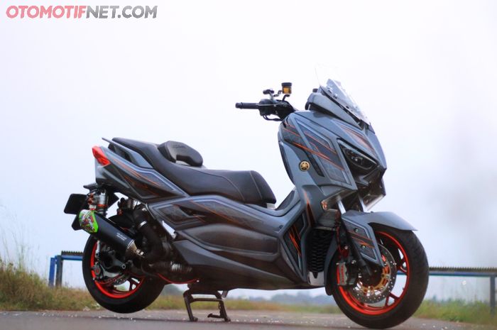 Modifikasi Yamaha XMAX 300 Turbo, gak cuma ganteng tapi juga kencang!