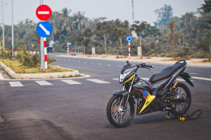 Modifikasi Honda Sonic 150R 