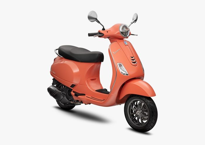 Vespa LX 125 i-get warna Orange Corallo