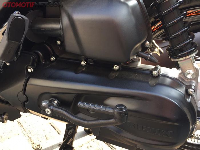 mesin 115 cc berteknologi Suzuki Eco Performance (SEP)