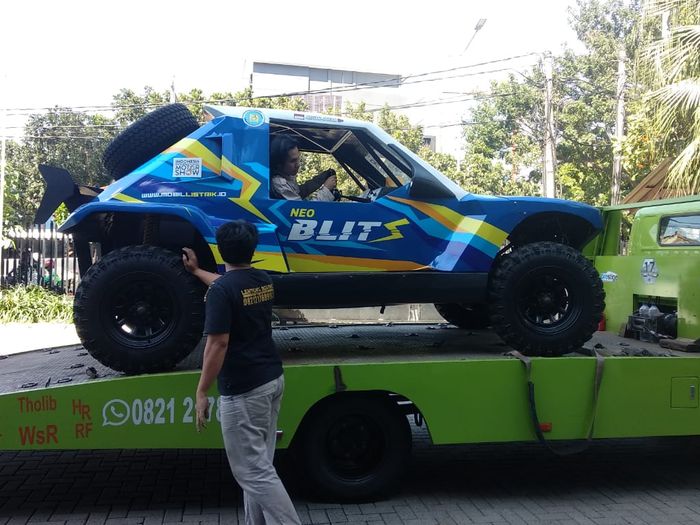 Neo Blits, mobil listrik karya mahasiswa Universitas Budi Luhur, Jakarta  