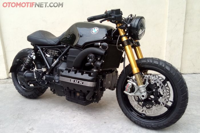 BMW K1100LT Upside Down Mentereng, Jok Egois, Body Telanjang