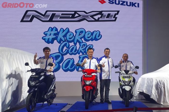 Suzuki Nex II saat pertama kali dirilis