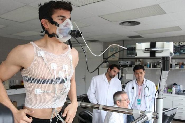 Marc Marquez menjalani stress test